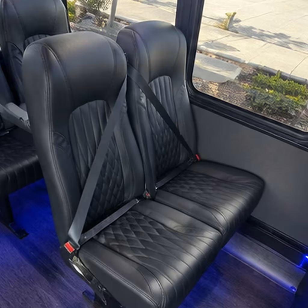 30 passenger minibus inside