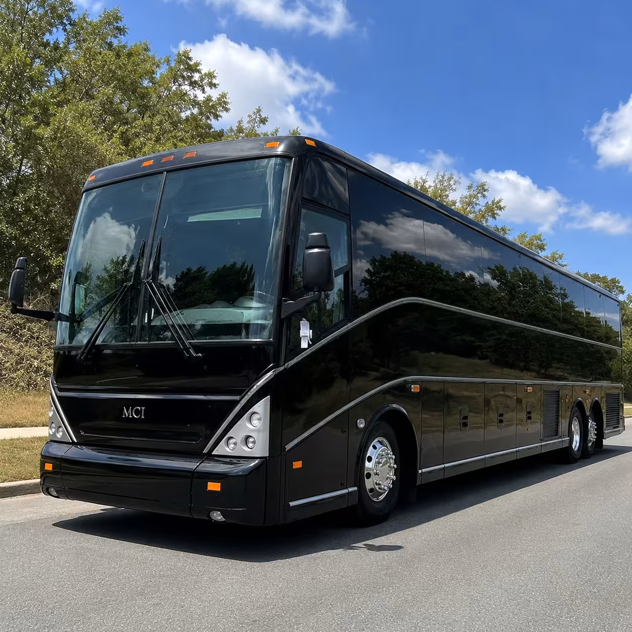 san marcos 56 passenger charter bus rental