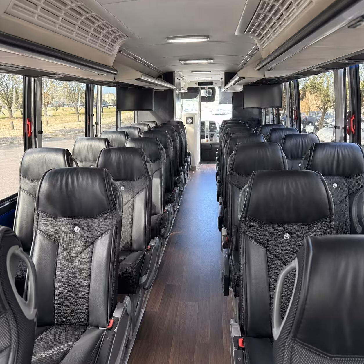 san marcos charter bus inside