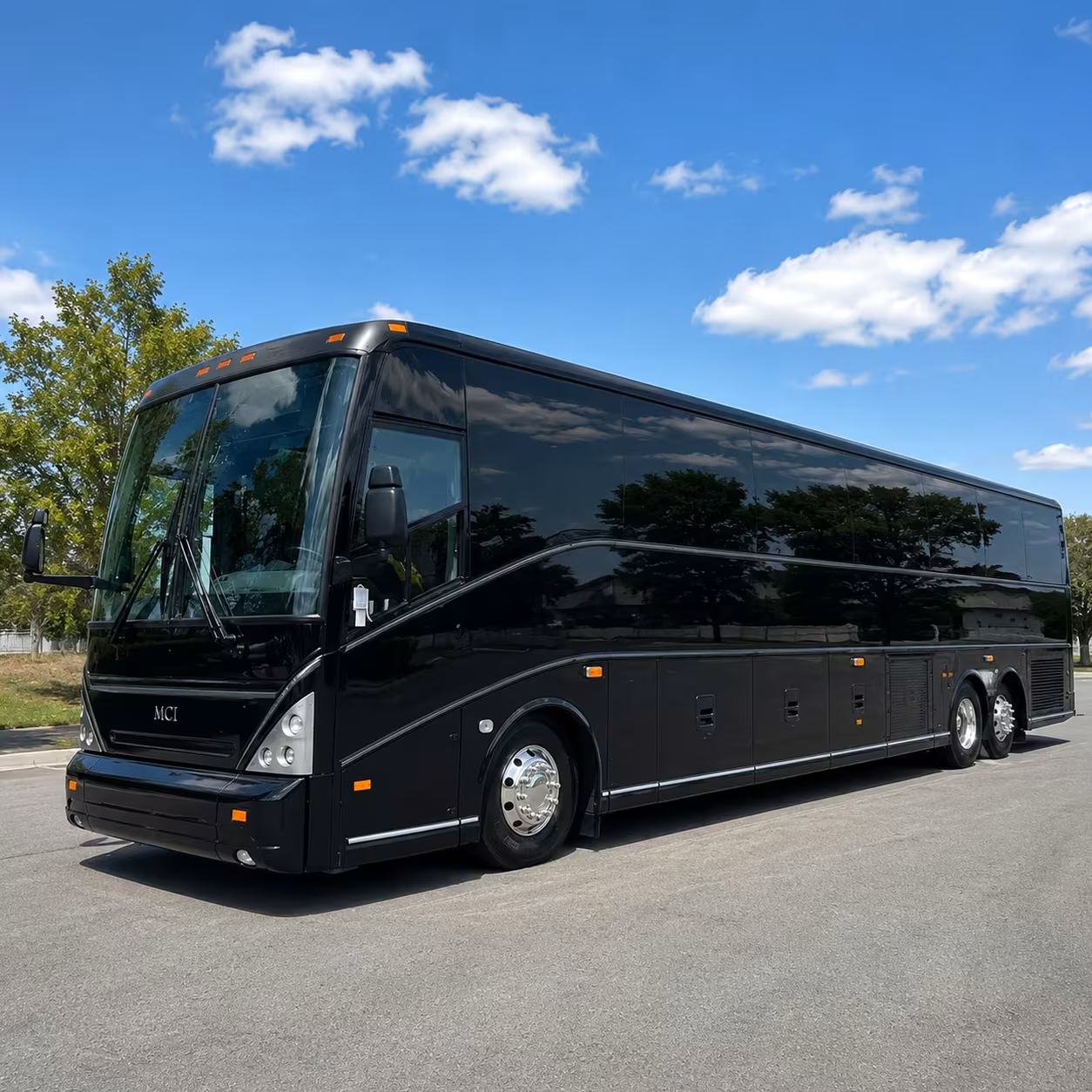 san marcos charter bus rental exterior