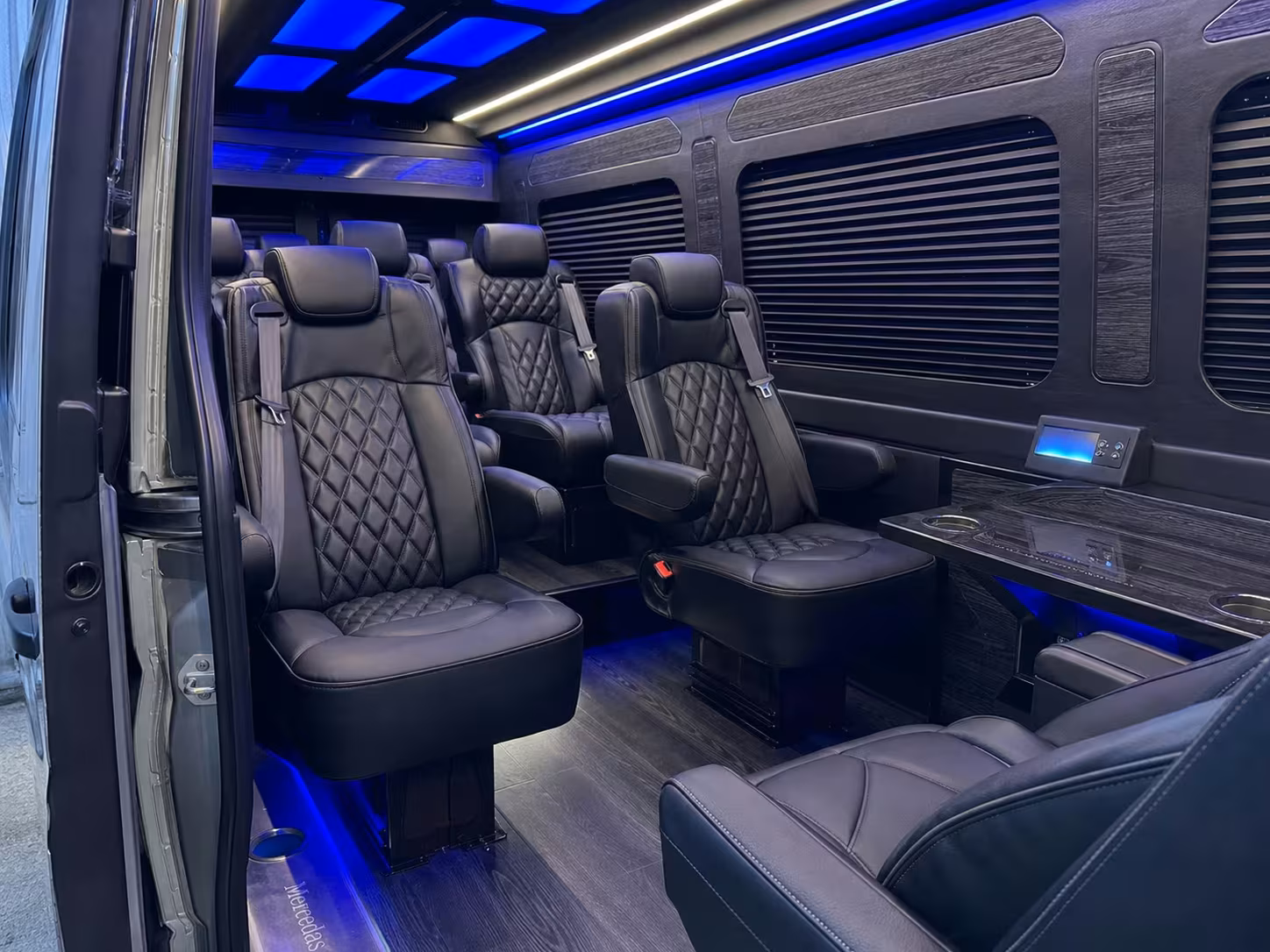 sprinter van transportation for groups and events across san marcos