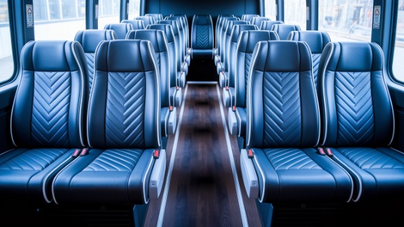 san marcos 15 passenger minibus inside