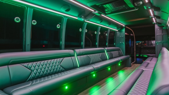 san marcos party bus rental inside