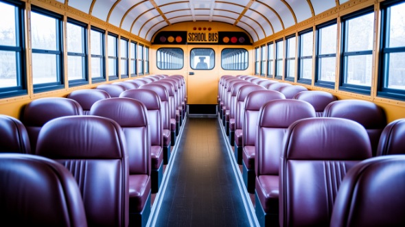 san marcos school bus rental inside